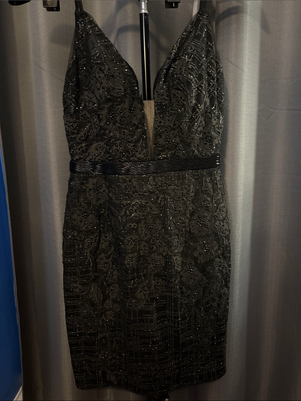 Jovani V-Neck Dress